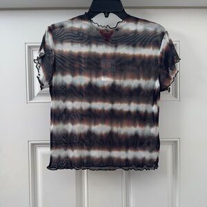 NWT Women’s Guess Sheer Mesh Top Size XL